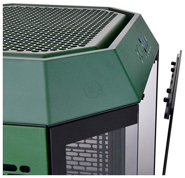 Фотографии Thermaltake The Tower 300 Racing Green CA-1Y4-00SCWN-00