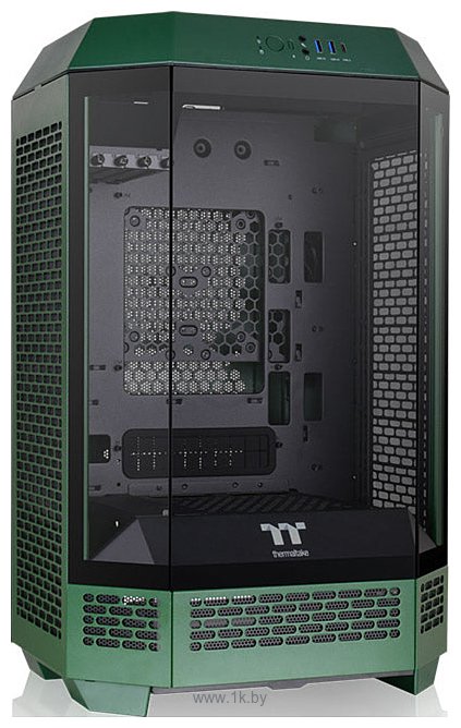 Фотографии Thermaltake The Tower 300 Racing Green CA-1Y4-00SCWN-00