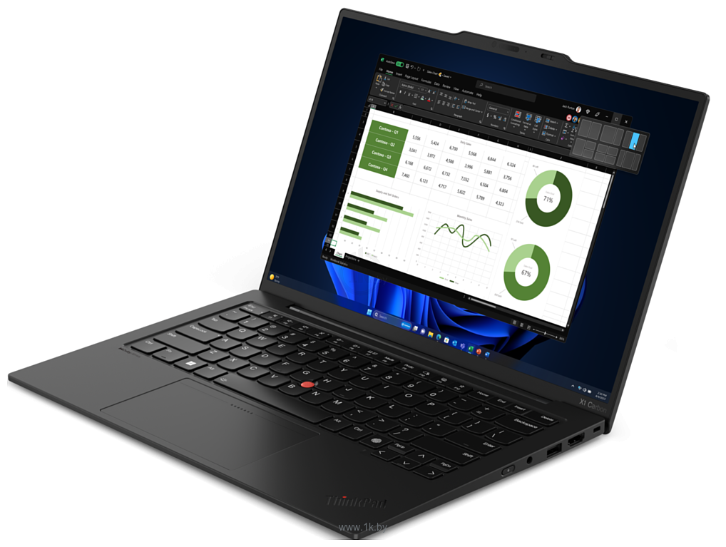 Фотографии Lenovo ThinkPad X1 Carbon Gen 12 (21KDA04QCD)