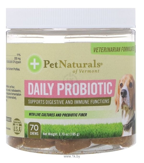 Фотографии Pet Naturals of Vermont Daily Probiotic для собак