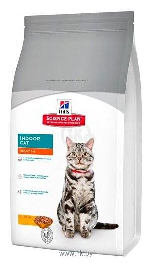 Фотографии Hill's Science Plan Feline Adult Indoor Cat Chicken (1.5 кг)