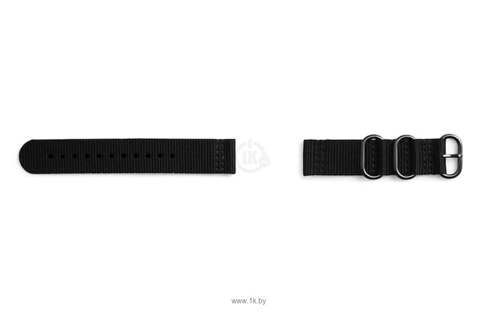 Фотографии Samsung Premium Nato для Galaxy Watch 42mm & Gear Sport (черный)