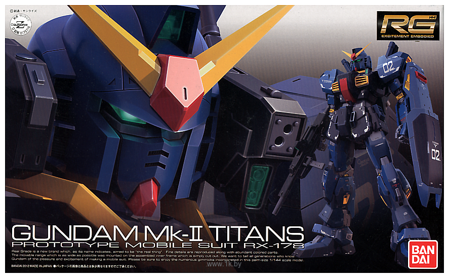 Фотографии Bandai RG 1/144 RX-178 Gundam MK-II Titans