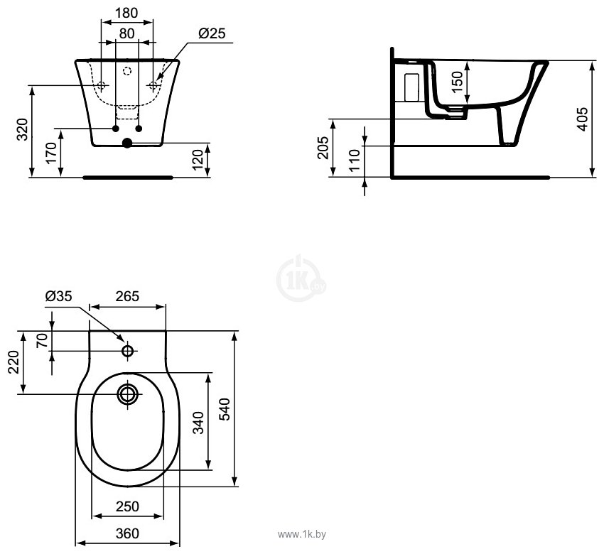 Фотографии Ideal Standard Connect Air (E026601)