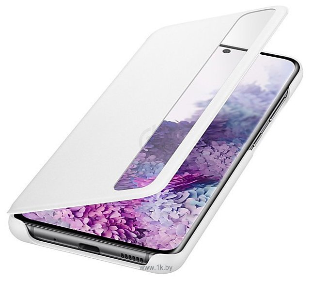 Фотографии Samsung Smart Clear View Cover для Galaxy S20 (белый)