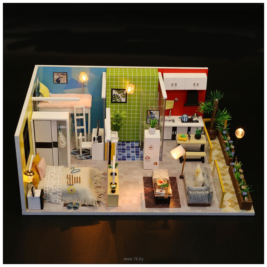 Фотографии Hobby Day DIY Mini House Квартирный вопрос (M043)