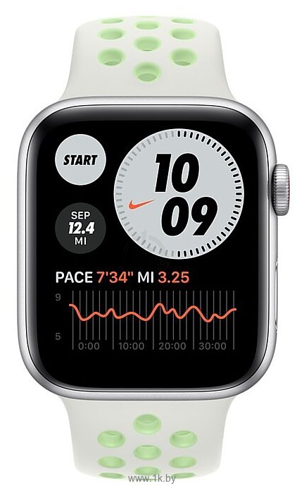 Фотографии Apple Watch SE GPS + Cellular 44mm Aluminum Case with Nike Sport Band