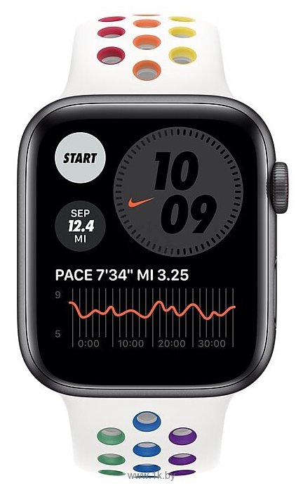 Фотографии Apple Watch SE GPS + Cellular 44mm Aluminum Case with Nike Sport Band