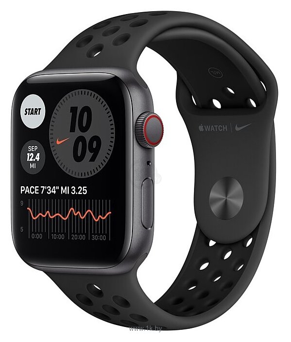 Фотографии Apple Watch SE GPS + Cellular 44mm Aluminum Case with Nike Sport Band