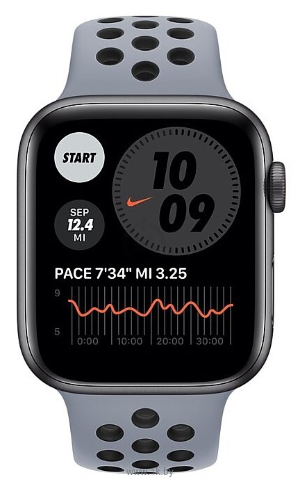 Фотографии Apple Watch SE GPS + Cellular 44mm Aluminum Case with Nike Sport Band