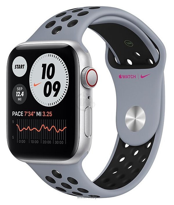 Фотографии Apple Watch SE GPS + Cellular 44mm Aluminum Case with Nike Sport Band