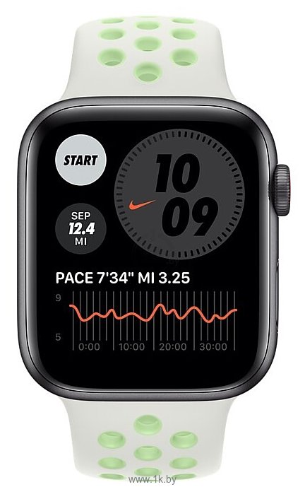 Фотографии Apple Watch SE GPS + Cellular 44mm Aluminum Case with Nike Sport Band