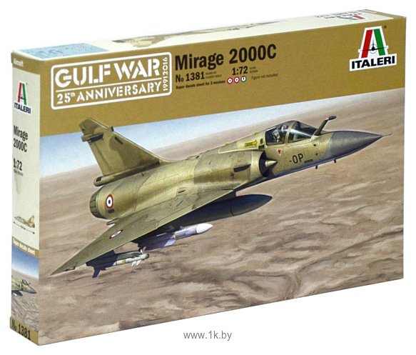 Фотографии Italeri 1381 Mirage 2000C Gulf War 25Th Anniversary