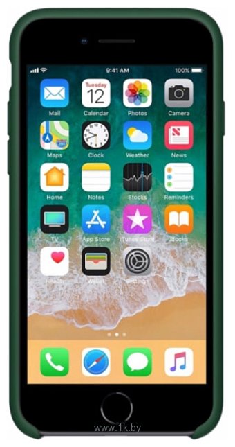 Фотографии Case Liquid для Apple iPhone 6/6S (темно-зеленый)