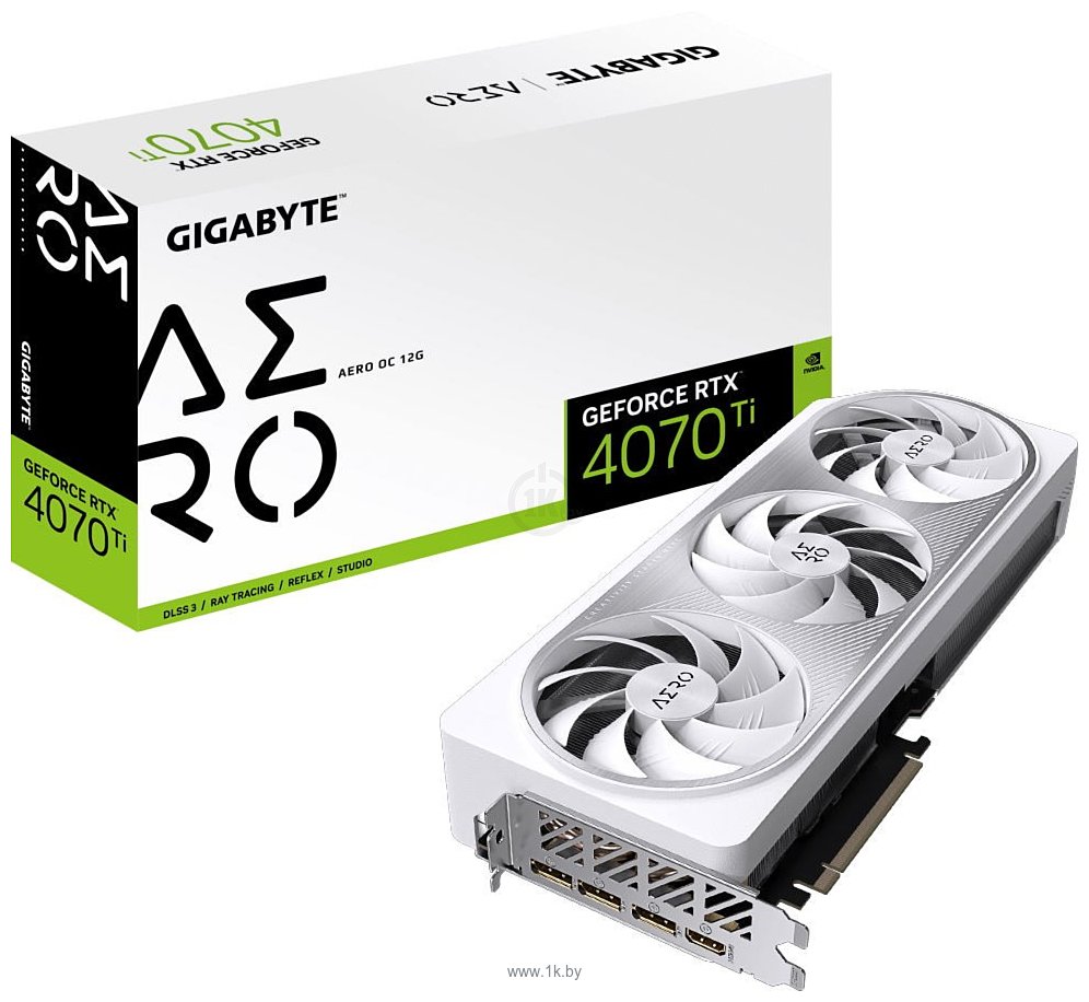 Фотографии Gigabyte GeForce RTX 4070 Ti Aero OC (GV-N407TAERO OC-12GD)