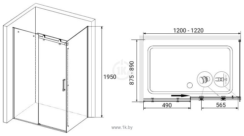 Фотографии RGW TO-44 02074429-11 120x90 (хром/прозрачное стекло)
