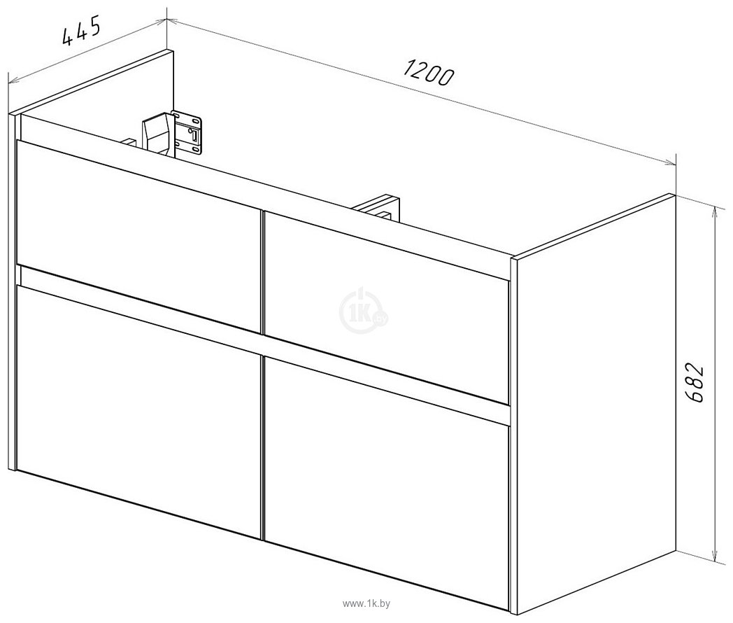 Фотографии Lemark Combi 125 LM03C125T (белый)