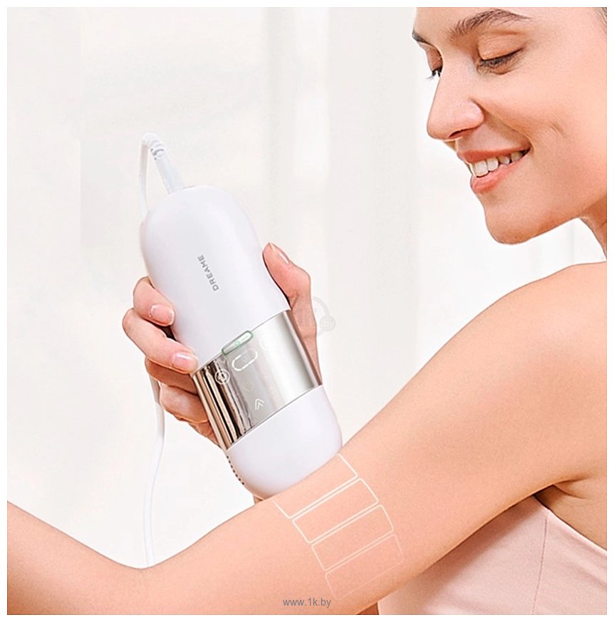 Фотографии Dreame IPL Home Use Hair Removal Device White D-1186