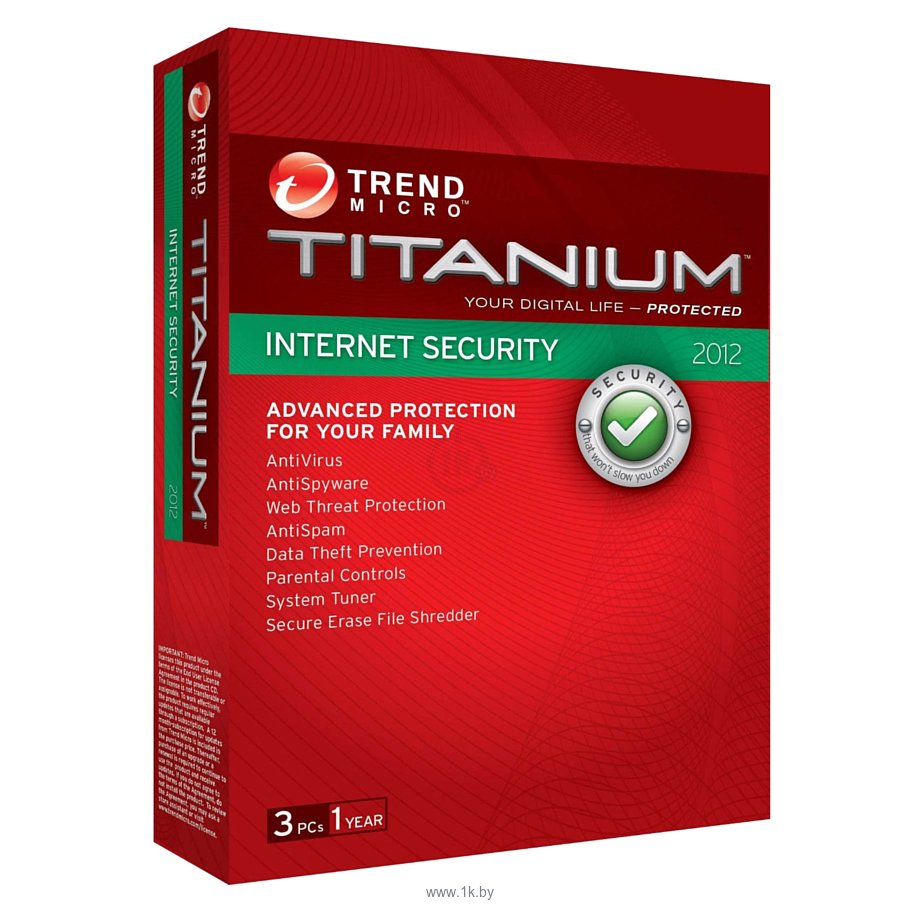 Фотографии Trend Micro Titanium Internet Security 2012 (1 ПК, 1 год)