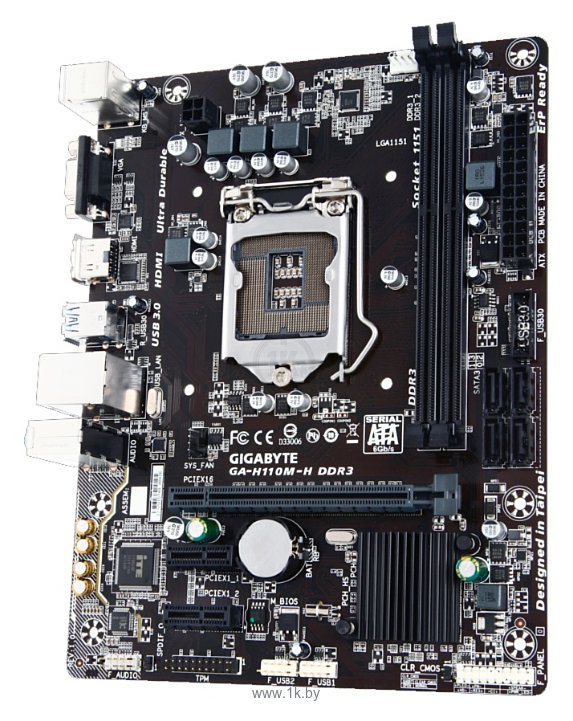 Фотографии GIGABYTE GA-H110M-H DDR3 (rev. 1.0)