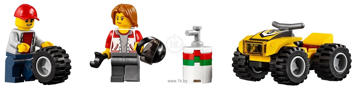 Фотографии LEGO City 60148 Гоночная команда