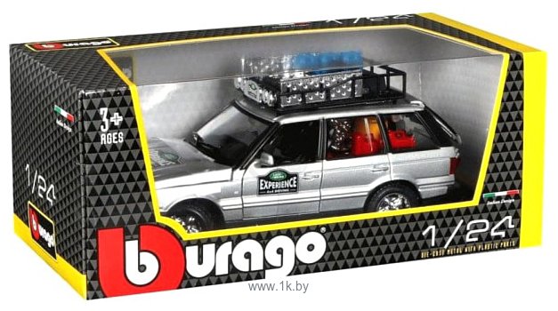 Фотографии Bburago Range Rover 18-22061 (серебристый)