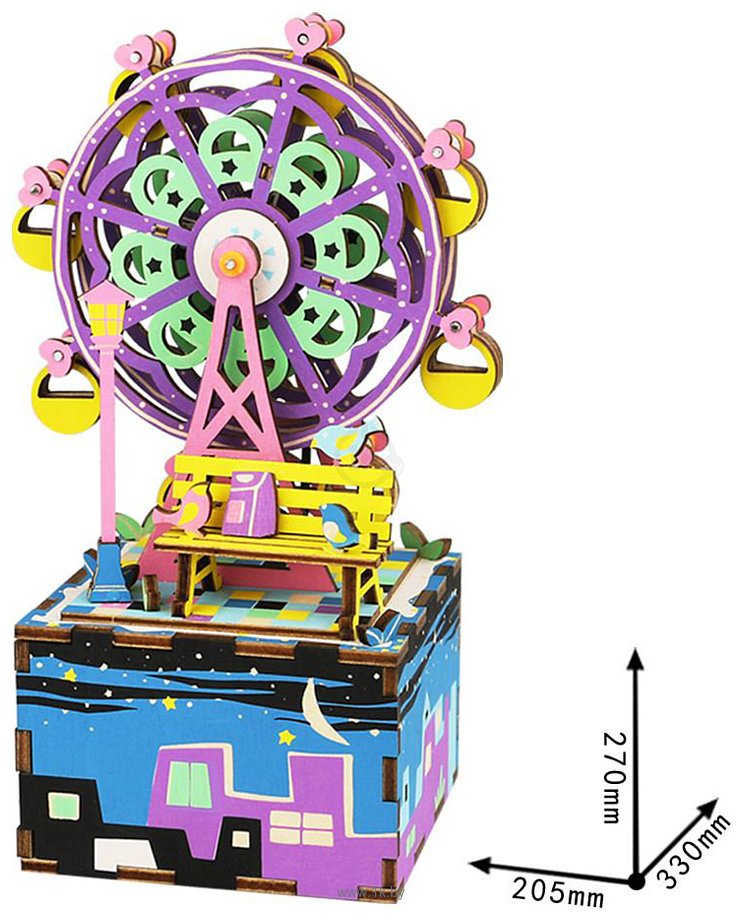 Фотографии Robotime Колесо обозрения (AM402)