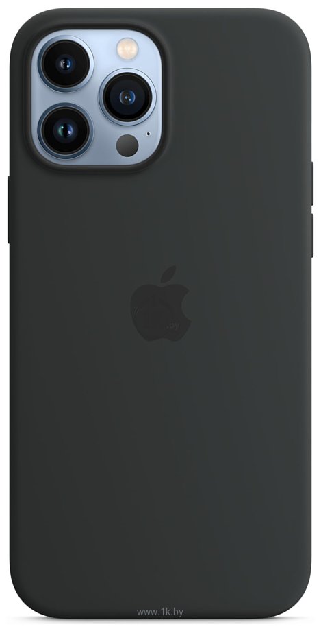 Фотографии Apple MagSafe Silicone Case для iPhone 13 Pro Max (темная ночь)