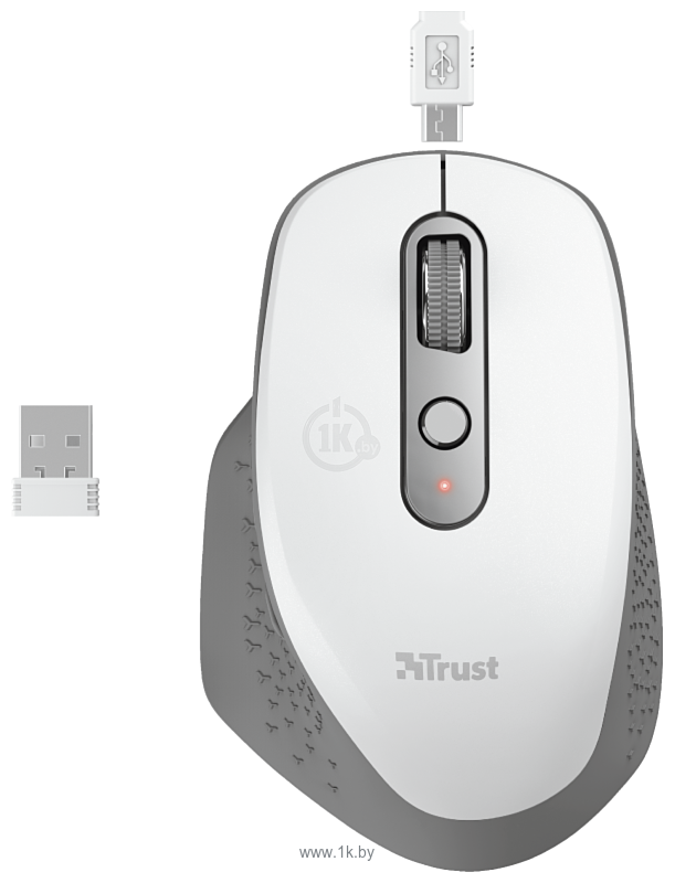 Фотографии Trust Rechargeable Wireless Mouse white