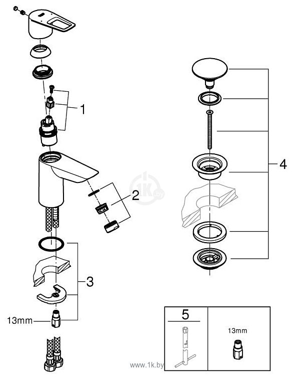 Фотографии Grohe Star Loop 23882001