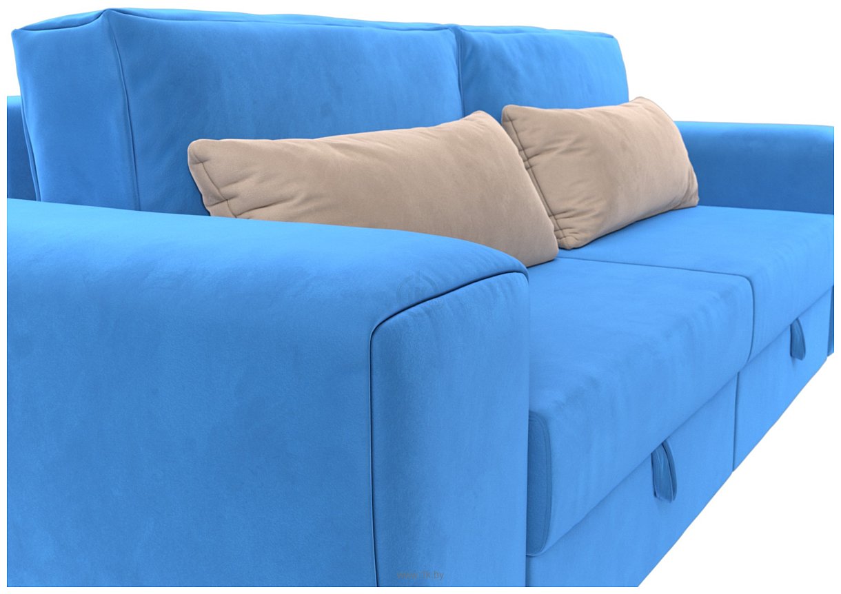 Фотографии Лига диванов Лига-008 118566 (велюр голубой/голубой/голубой/бежевый) Фотографии Лига диванов Лига-008 118566 (велюр голубой/голубой/голубой/бежевый)