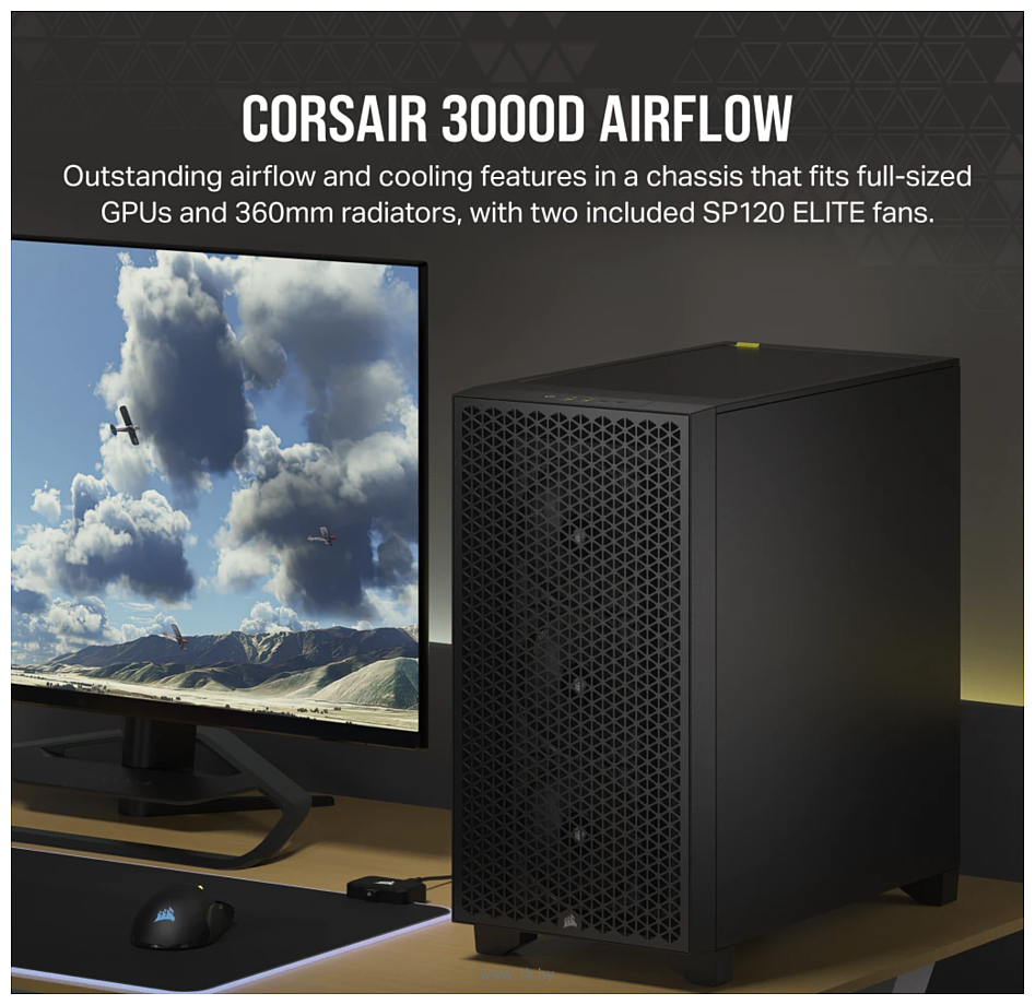 Фотографии Corsair 3000D Airflow CC-9011251-WW