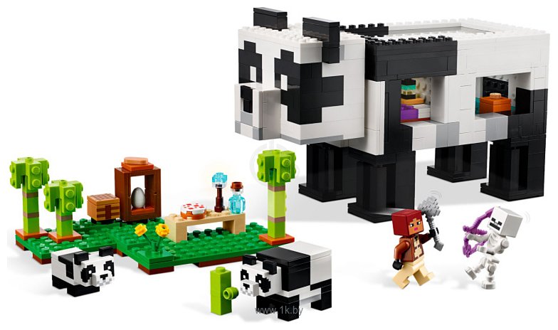 Фотографии LEGO Minecraft 21245 Дом панды