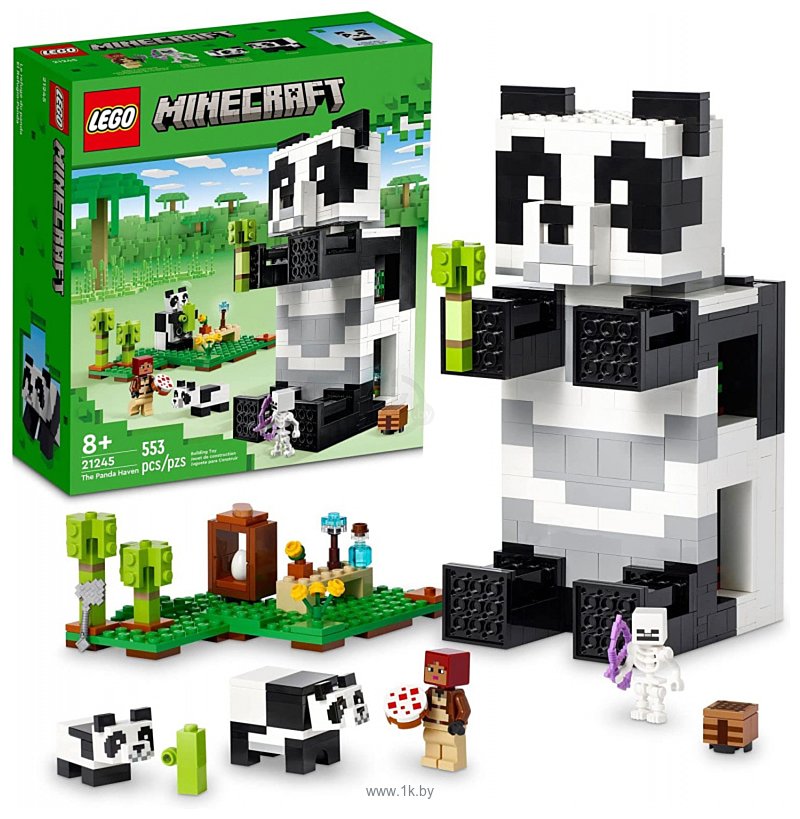 Фотографии LEGO Minecraft 21245 Дом панды
