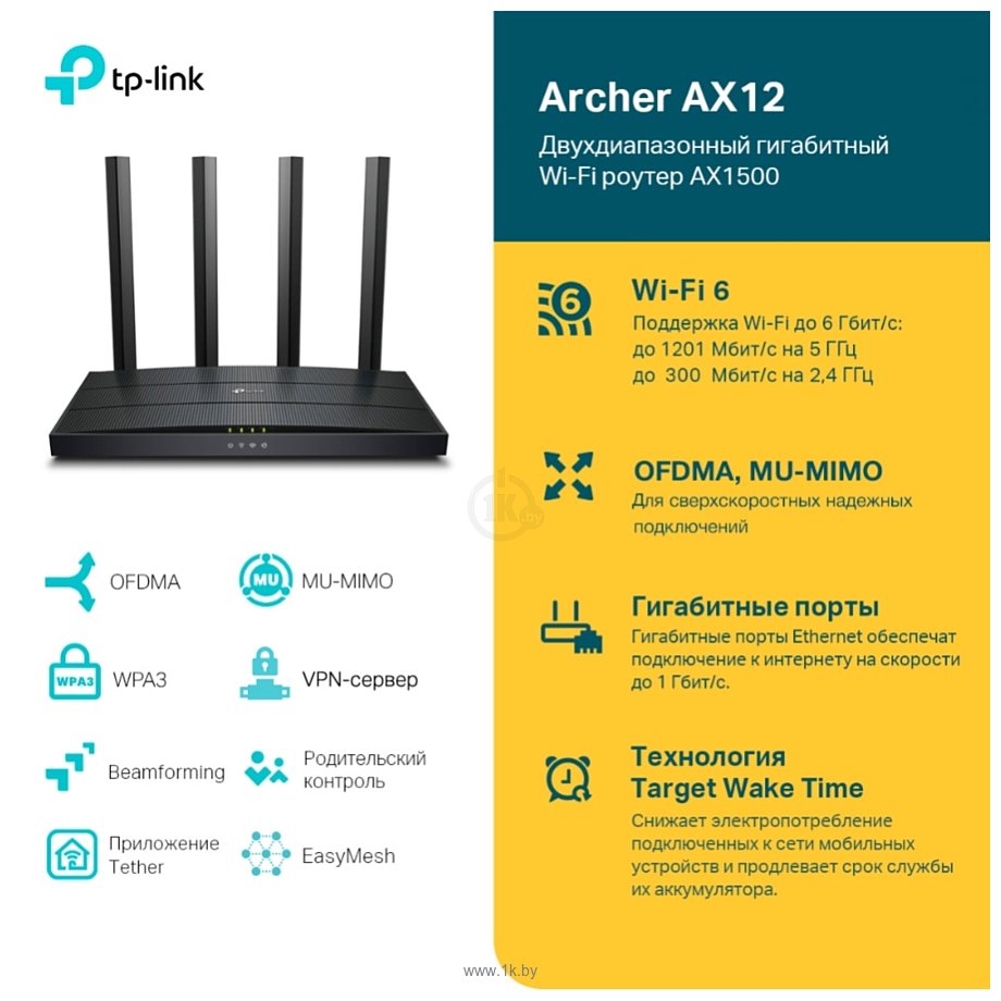 Фотографии TP-LINK Archer AX12