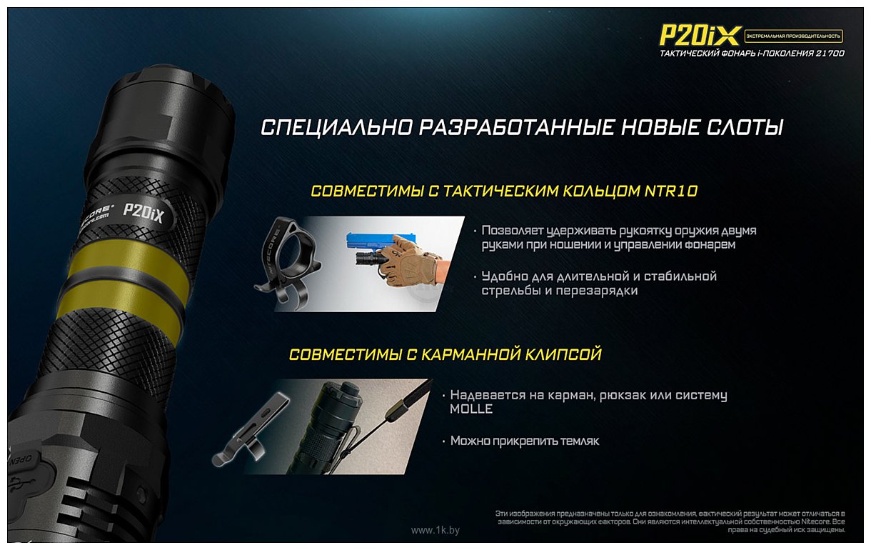 Фотографии Nitecore P20iX