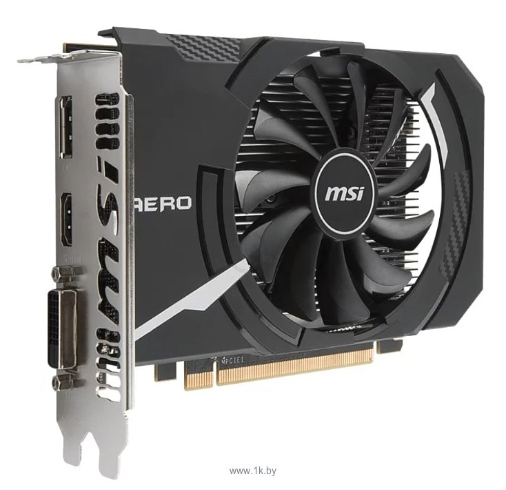 Фотографии MSI Radeon RX 560 4096Mb AERO ITX OC (RX 560 AERO ITX 4G OC)