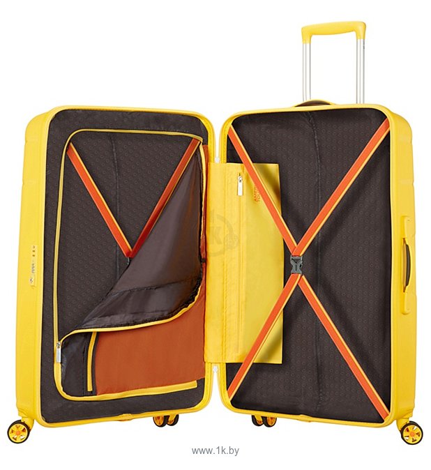 Фотографии American Tourister Skytracer Saffron Yellow 77 см