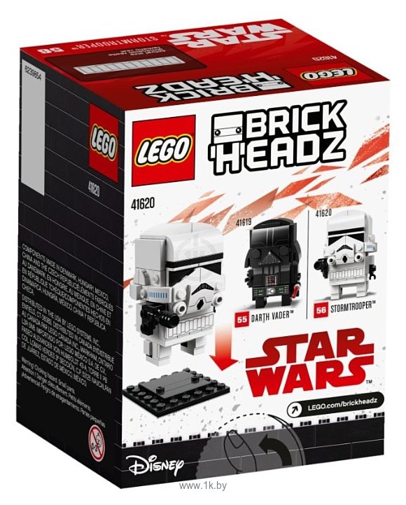 Фотографии LEGO BrickHeadz 41620 Штурмовик