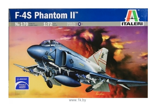 Фотографии Italeri 0170 Истребитель F04S Phantom II