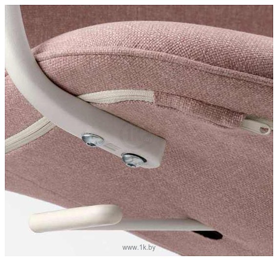 Фотографии Ikea Лонгфьелль 193.863.37 (светлый коричнево-розовый/белый)