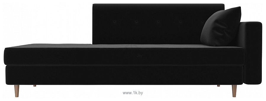 Фотографии Лига диванов Селена 105233 (правый, микровельвет, черный)