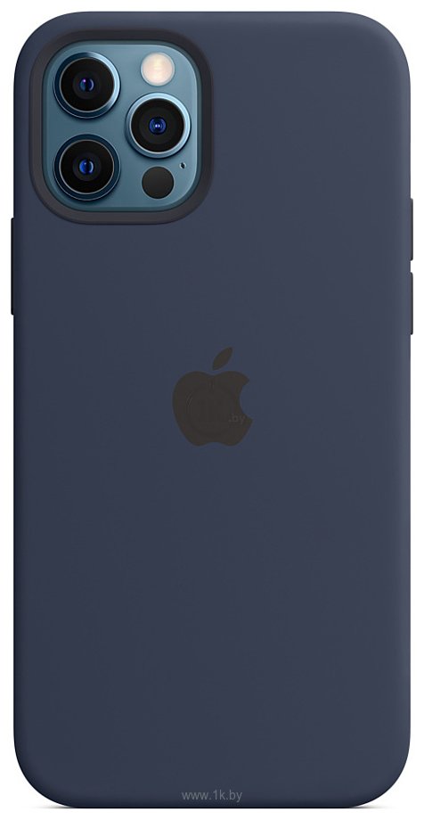 Фотографии Apple MagSafe Silicone Case для iPhone 12/12 Pro (темный ультрамарин)