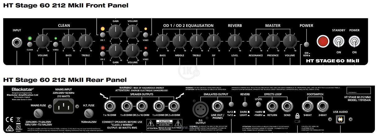 Фотографии Blackstar HT Stage 60 212 MkII