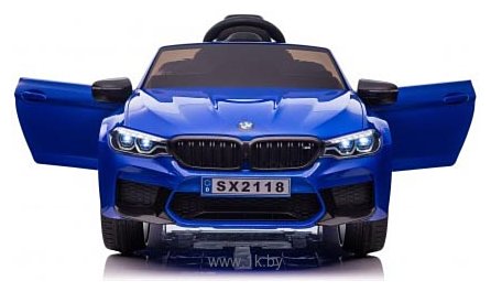 Фотографии RiverToys BMW M5 A555MP (синий)