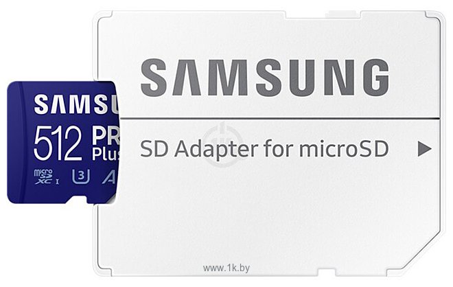 Фотографии Samsung PRO Plus microSDXC 512GB (с адаптером)