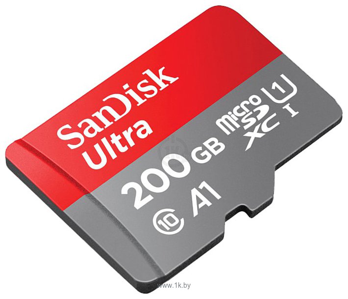 Фотографии SanDisk Ultra microSDXC SDSQUAR-200G-GN6MN 200GB