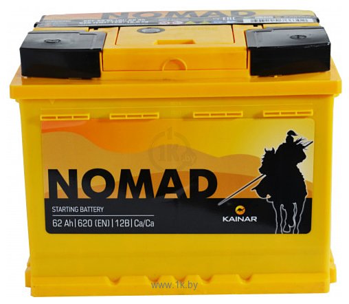 Фотографии Nomad Premium 6СТ-62 рус. (62Ah)