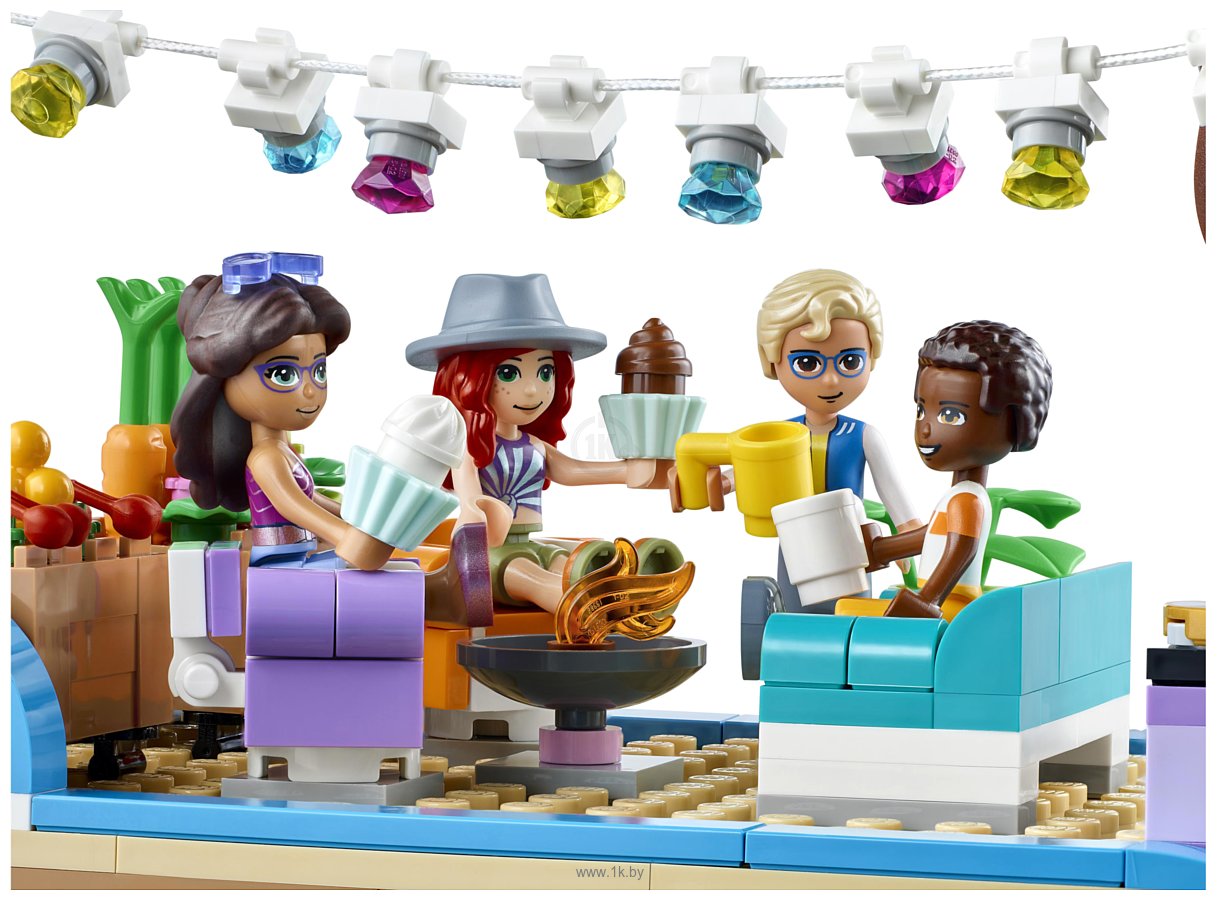 Фотографии LEGO Friends 41702 Плавучий дом на канале