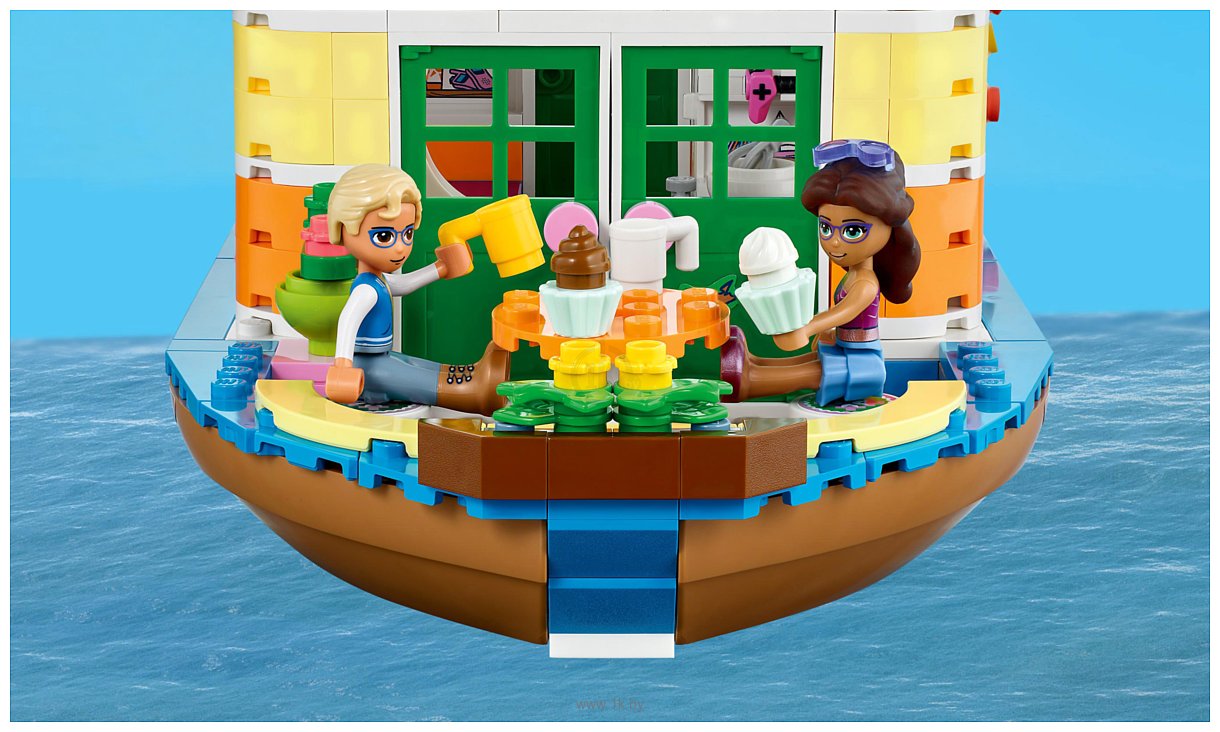 Фотографии LEGO Friends 41702 Плавучий дом на канале